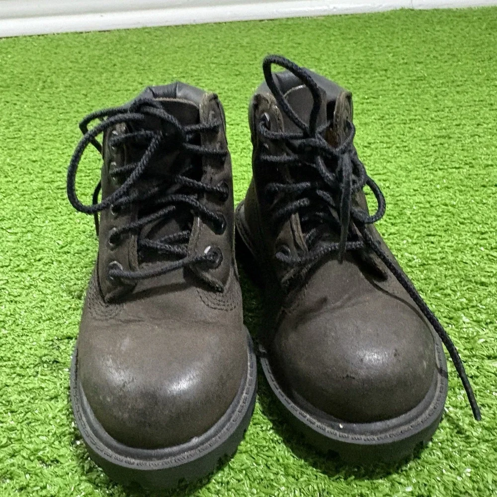 Timberland Premium 6 Inch Toddler Size 6C Brown Classic Waterproof Leather Boots